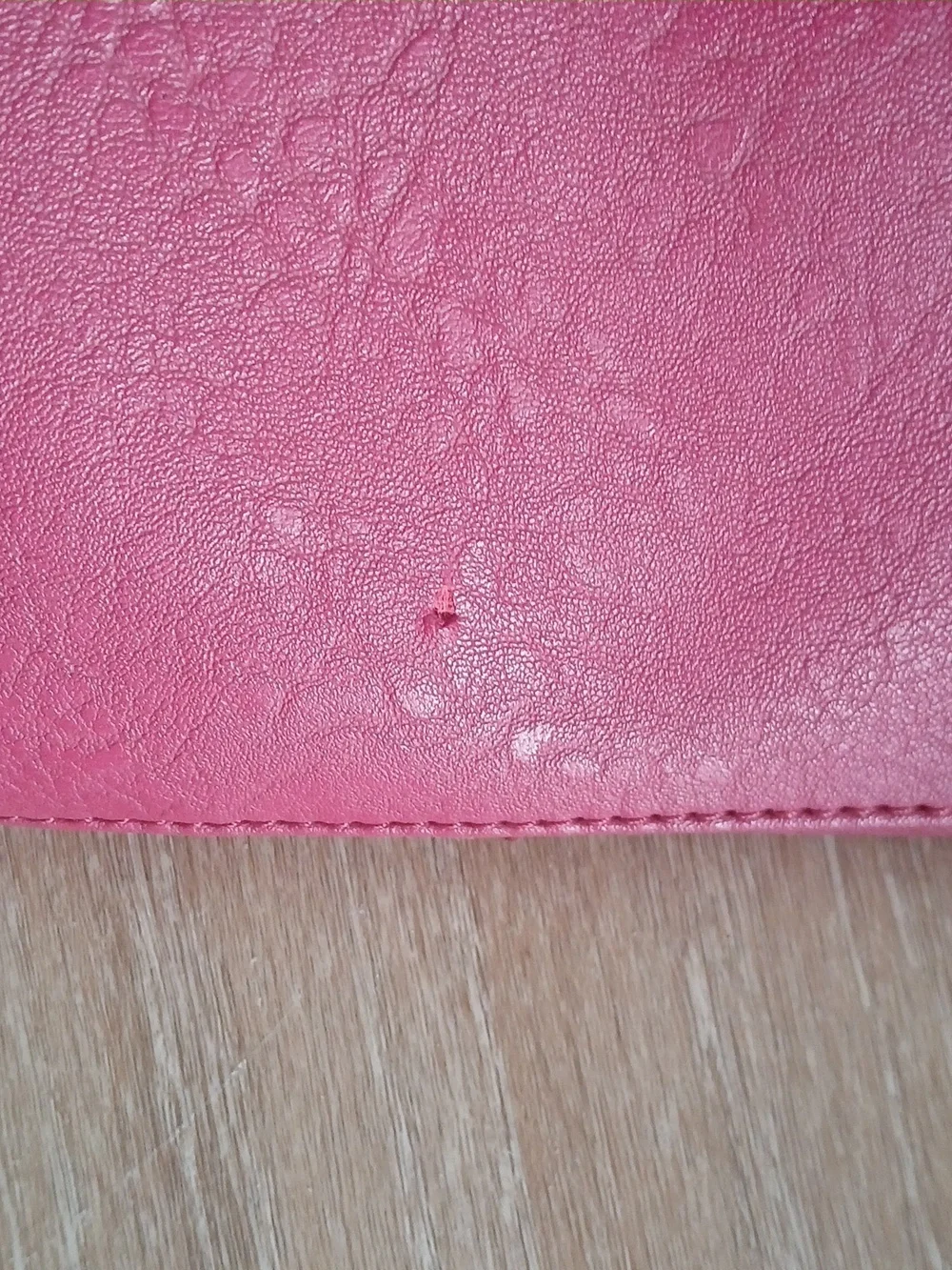 Black Rivet Pink Purse Coquette Vegan Faux Leather
